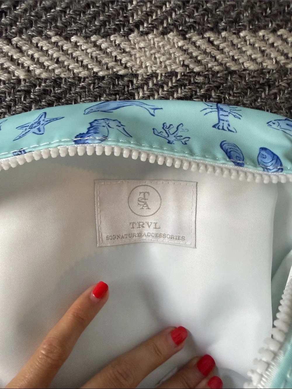 Trvl Design Sea Life Print Backpack NEW